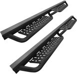 Running Boards Compatible with 2005-2023 Toyota Tacoma Double Cab with 4 Full-Size Doors. Heavy Duty Carbon Steel Nerf Bars Side Steps Running Boards for Toyota Tacoma.