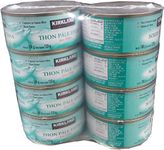 KIRKLAND SIGNATURE Skipjack Tuna Solid Light Tuna in Water 8x184 Grams Net Wt 1472 Grmas, 1472 Grams