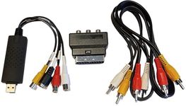 Video-2-PC. VHS and Camcorder USB Capture Kit. Windows 11/10/8/7 Compatible. Capture from VHS, MiniDV or HI8 to MP4 and DVD.