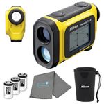 Nikon Forestry Pro II Laser Rangefinder Hypsometer Bundle with 3 Extra CR2 Batteries and a Lumintrail Cleaning Cloth