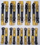 20 pcs LOT of TECHNIC LIGHT SHOCK ABSORBERS, SHOCK ABSORBERS 9.5L (Extra Hard Spring) Building-Block Part Piece Spring Suspension Car Truck Chassis (random color)