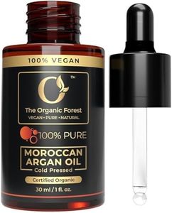 USDA Organic Argan Oil - Moroccan Oil for Hair and Skin - Pure, Cold-Pressed, Natural - Best Argan Oil for Frizzy Hair, Face and Body - 100% Pure Argan Oil of Morocco - Hydrating and Nourishing Oil