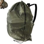 MOPHOEXII Decoy Bag for Duck Goose Turkey Waterfowl Hunting,Mesh Decoy Bag with Adjustable Straps,Duck Hunting Accessories (Army Green-1 Pack)