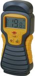 Brennenstuhl Moisture Detector MD (Moisture Meter for Wood/Walls/Building Material, with LCD Display) Anthracite/Yellow