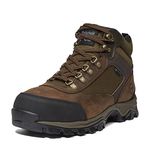 Timberland PRO Men's Keele Ridge Steel Safety Toe Wateproof Industrial Work Boot, Brown - 2024 New, 14 Wide