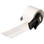 Brady PTL-32-427 TLS 2200 and TLS PC Link 1.5" Height, 1.5" Width, B-427 Self-Laminating Vinyl White and Translucent Color Label (250 Per Roll)