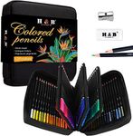 H & B 122Pack Coloured Pencils Draw