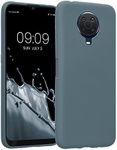 kwmobile Case Compatible with Nokia G20 / G10 Case - Soft Slim Protective TPU Silicone Cover - Arctic Night