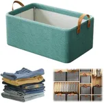 YTXOX Cation Multi-Functional Folding Wardrobe, Closet Clothes Organizer Storage Box, Stackable Shelf Baskets Foldable Wardrobe, Space-Saving Drawer Storage for Clothes for Household Clothes (Green)