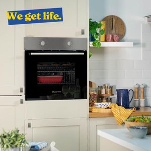 Russell Hobbs 70L Electric Fan Oven – Large Capacity, Stainless Steel