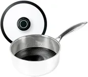 Black Cube Quick Release Cookware, Saucepan with Lid, 8-Inch/2.5 Quart
