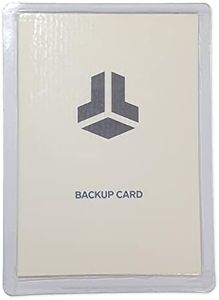 BitBox Bitcoin Backup Cards - Long-term Security for Crypto Wallets - Laminated, Age-resistant Cards with Detailed Instructions - Includes 3 Complete Backup Sets