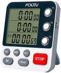 FCXJTU Digital Dual Kitchen Timer, 