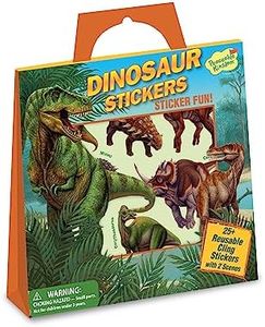 Peaceable Kingdom Press Dinosaur Reusable Sticker Tote