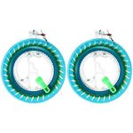 NUOBESTY 2pcs Kite String Reel Winder Outdoor Kite Line Winder Winding Reel Grip Wheel String Flying Tools with 150m Line Outdoor Kite Accessories(Random color of accessories)