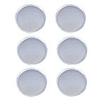 ZenShop 9 inches Aluminium Pizza Screen Tray Bakeware (Set of 6 Pieces)