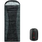 Alpine Swiss Sleeping Bag Lightweight Waterproof with Compression Sack for Adults Kids Spring Summer Fall Camping Hiking Backpacking Traveling Outdoor Indoor