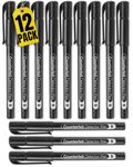 1InTheOffice Counterfeit Bill Detector Pens,Fake Money Marker Detector, (12 Pack)