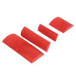 4 Pcs Wood Hrain Tool, Graining Tool, Wood Pattern Painting Tool, Imitation Wood Grain Painting Rubber, Wood Graining Tool for DIY Wall Room Art Paint(7.4/8.7/13/15 cm)