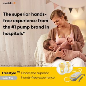 Medela Freestyle Double Electric Breast Pump – Portable & Hands-Free