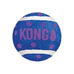 KONG - Cat Active Tennis Balls with Bells - Cat Play Toys with Interior Bell - 3 Pack