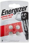 Energizer LR44/A76 Alkaline Batteries, 1.5V, Pack of 4