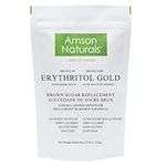 Erythritol Gold 2.5 lb /1.14 Kg / 40 oz– 1:1 Natural Brown Sugar Substitute, Tabletop Sweetener, Zero Calorie, Gluten-Free, Non-GMO –by Amson Naturals