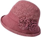 YEKEYI Women's Cotton Linen Bucket 