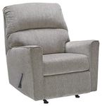 Signature Design by Ashley - Altari Rocker Recliner, Alloy