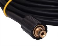 HIGH PRESSURE HOSE PIPE ONE SIDE M22 CONNECTOR AND OTHERSIDE PUSH FIT CONNECTOR 6 meter