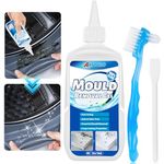 AROOLO Mould Remover Gel, 150ml Large Capacity Powerful Black Mould & Mildew Cleaner for Bathroom, Kitchen, Toilet Seals, Washing Machines, Sinks, Tiles and Grout Stains