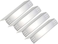 Utheer 16" Heat Plates Shield for Kitchen Aid 720-0745B, Nexgrill 720-0733, Master Chef G45308, G45311, G45301, Jenn-Air 720-0709 Gasgrill, Stainless Steel Heat Tent, Burner Cover, Flame Tamer, 4 Pack