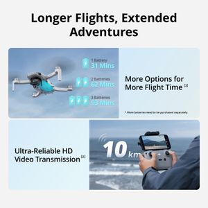 DJI Mini 4K Camera Drone – Lightweight, High-Resolution Aerial Quadcopter