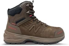 New Balance Calibre Composite Toe Men's Industrial & Construction Boots, Chocolate, Size 10.5, Wide, Comfortable and Lightweight Work Boots for Men