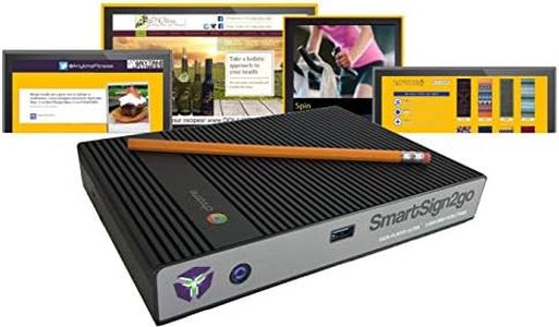 SmartSign2go Ultra Digital Signage 4K UltraHD Media Player with Easy-to-Use Cloud-Based Software (Includes 2-Week Free Software Trial)