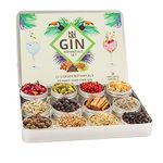 Gin Botanicals and Infusions Gift Kit. Set of 12 Finest Botanicals and Spices for Gin.