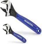 WORKPRO 2-piece Adjustable Wrench S