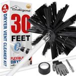 30 Feet Dryer Vent Cleaner Kit Lint