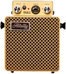 Dull3 Full-Metal Mini Guitar Amplifier, Rechargeable 3W Pocket Micro Amp with Clean/Overdrive/Distortion Modes, 3" Speaker, 1200mAh Battery