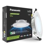 Panasonic 9W Round Conceal Downlight, False Ceiling Light, LED Surface Light for Home, 6500k Cool White, PDLM34097