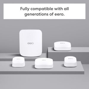 Amazon eero 7 Mesh Wi-Fi Router 3-Pack – Whole Home Coverage