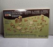 Dollhouse Miniatures Furniture Kit Puzzle Toy Woodcraft Wooden Construction New