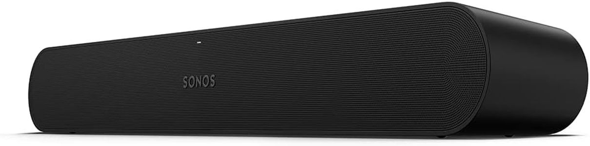 Sonos Ray Soundbar – Compact Wireless Speaker, Black