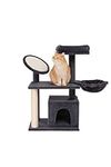 OURITSU Cat Tree, 78.4 cm Tall, Plu