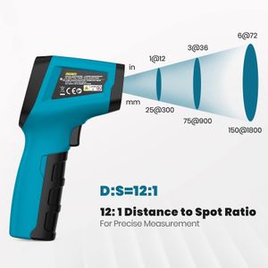 Tilswall Infrared Thermometer Gun – Digital Laser Temperature Reader