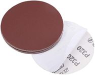 uxcell 5-Inch PSA Sanding Disc Aluminum Oxide Adhesive Back Sandpaper 320 Grit 15 Pcs