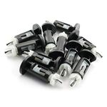 RuiLing 10pcs Useful Mounting Clip Mount Pins Durable Push Screw Fastener for Intel Socket LGA 775 CPU Cooling Fan Coolers