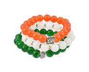 High Trendz Metal Base Metal & Abalone Bracelet for Women & Girls (Multicolored)