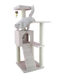 Armarkat B5301 53-Inch Cat Tree, Ivory