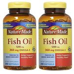 Nature Made Fish Oil 1200mg With Omega-3, 400 Softgels